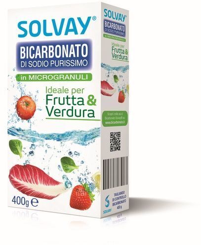 41905 SOLVAY BICARBONATO MICROGRANULI FRUTTA & VERDURA gr. 400