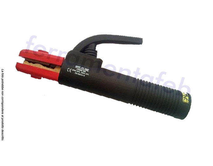 PINZA PORTAELETTRODI SALDATURA TESTA APERTA MODELLO A LEVA WELDLINE CAIMAN 200EL