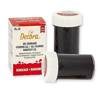 1 Gel Colorante 28 gr Bordeaux