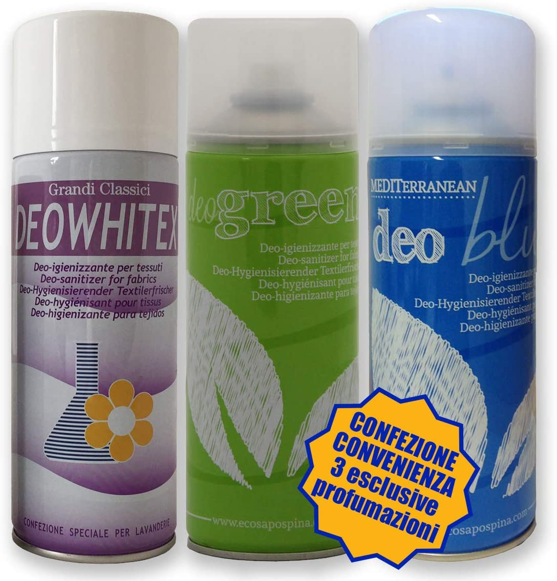 RAMPI DEO KIT DIVERSE FRAGANZE DEO BLUE/ DEO GREEN/ DEO WHITEX 400 ML