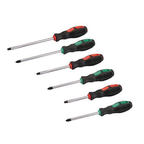 Silverline Set di cacciavite svasato e a croce Pozidriv ad uso generale 6pz 6 pz