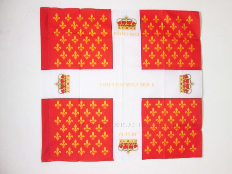 BANDIERA FANTERIA IMPERIO FRANCESE ORDINANZA COLONNELLO GENERALE 1780-1791 90x90