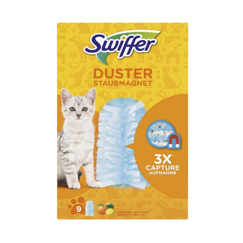 SWIFFER - Swiffer Dusters 9 ricambi per animali domestici