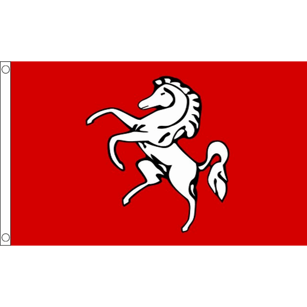BANDIERA CONTEA DI KENT 90x60cm - BANDIERA COUNTY OF KENT - INGHILTERRA 60 x 90