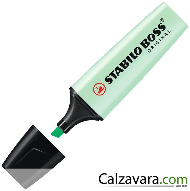 STABILO BOSS EVIDENZIATORE 70/116 VERDE MENTA PASTELLO