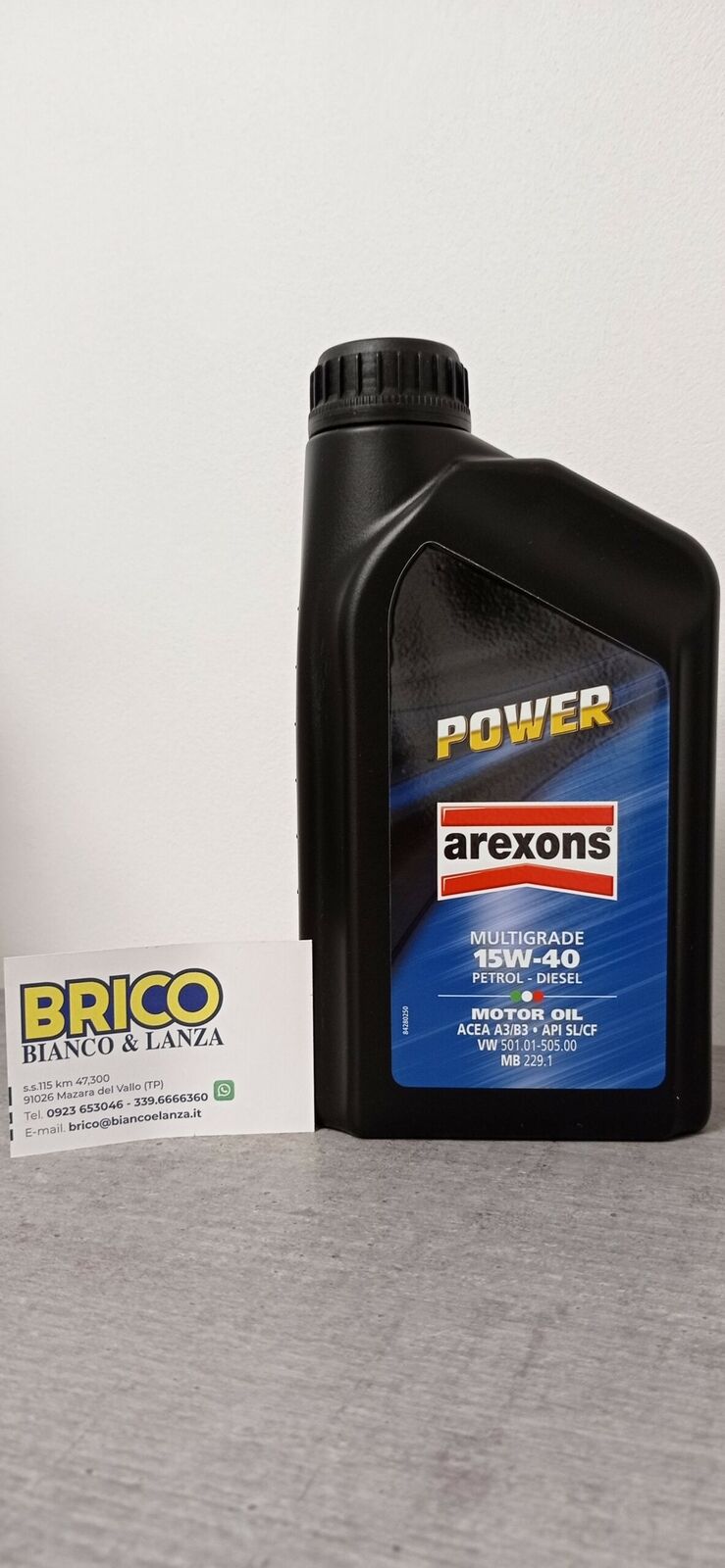 Olio Arexons 1L POWER 15W-40 MULTIGRADE