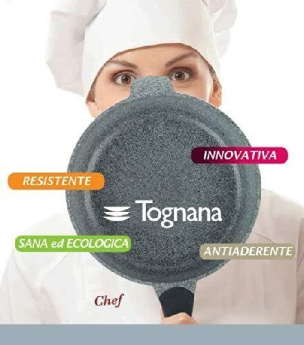Tognana Padella Evoluta Grancucina 28 H7,8 cm Manico Bakelite Soft Touch