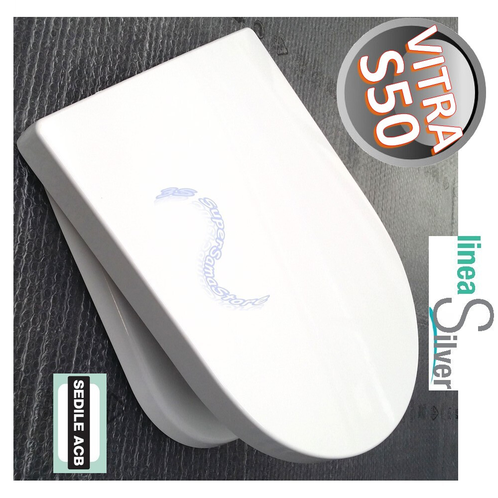 Sedile per wc S50 Vitra in termoindurente avvolgente - ACB Ercos