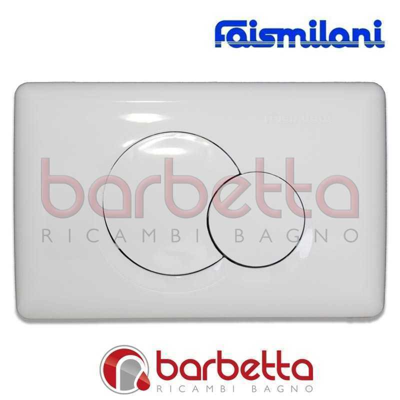 PLACCA FAISMILANI DOPPIO TASTO BIANCA 5102810