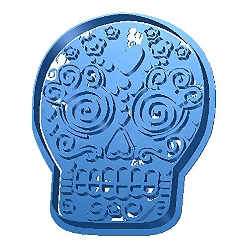 Cuticuter Halloween Teschio Mexican Taglia Biscotti, Blu, 8 x 7 x (E7n)
