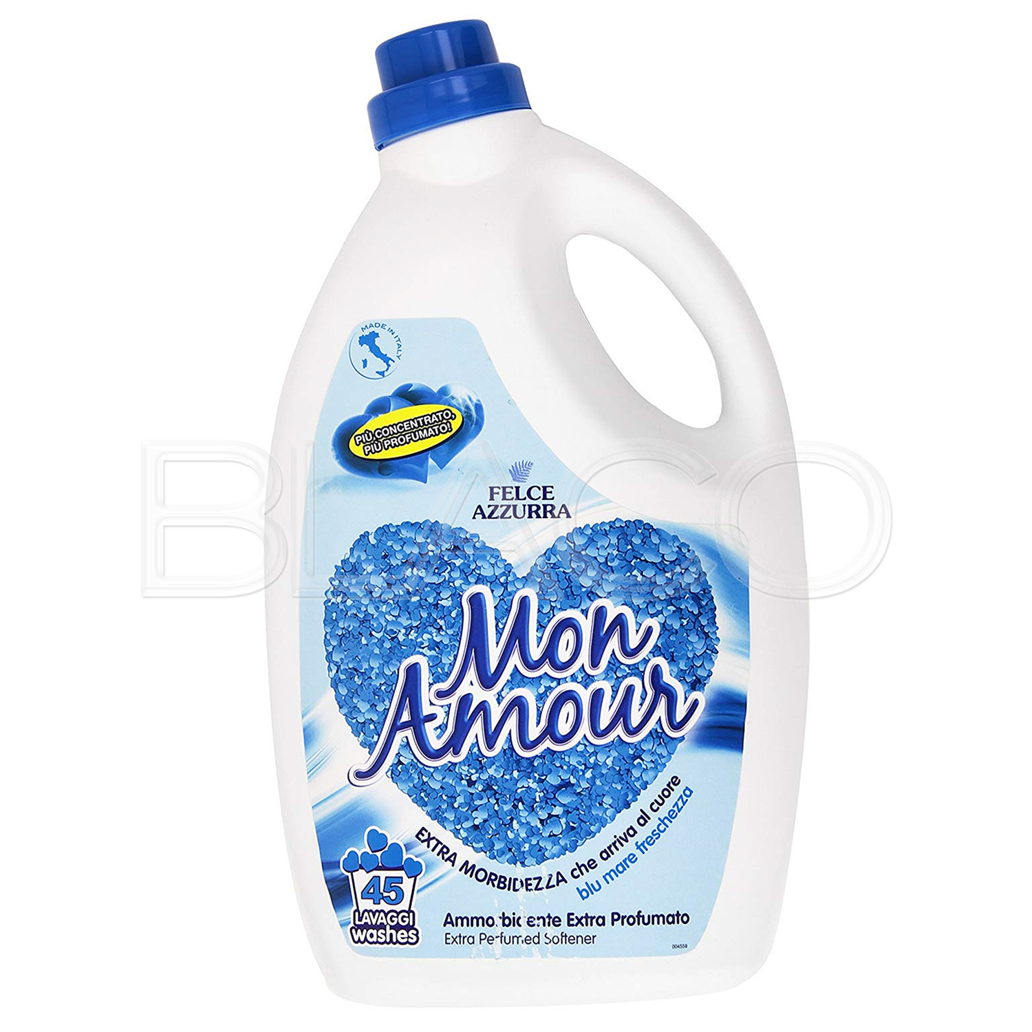 Felce Azzurra Mon Amour Ammorbidente 3000ml - Blu Mare Freschezza