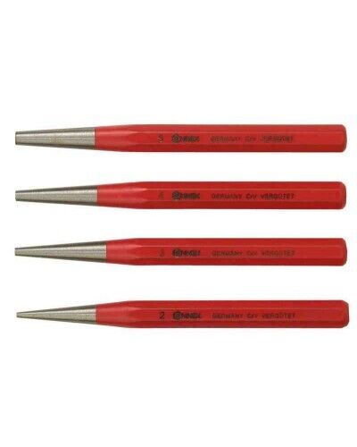 MASIDEF - SET 4 Punzoni: pz.120 x 10 x 2 mm. - 120 x 10 x 3 mm.120 x 10 x 4 m...