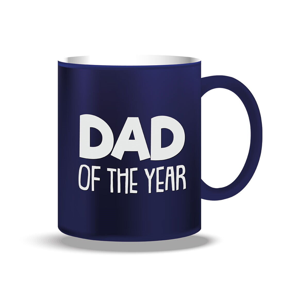 PIU' FORTY TAZZA MUG FESTA DEL PAPA' SCRITTA DAD OF THE YEAR