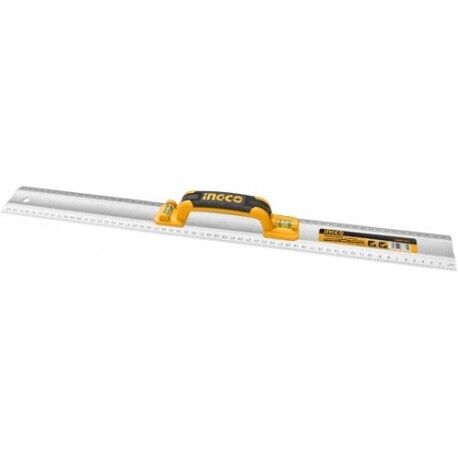 Righello Alluminio 60cm con Livella INGCO