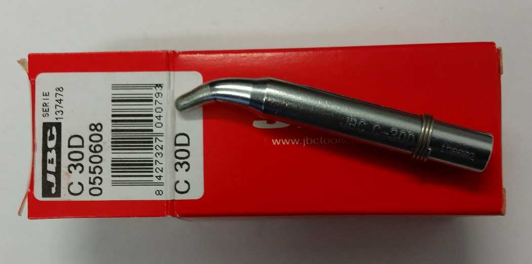 JBC C-30D Punta d=3,7mm per saldatori JBC 55N