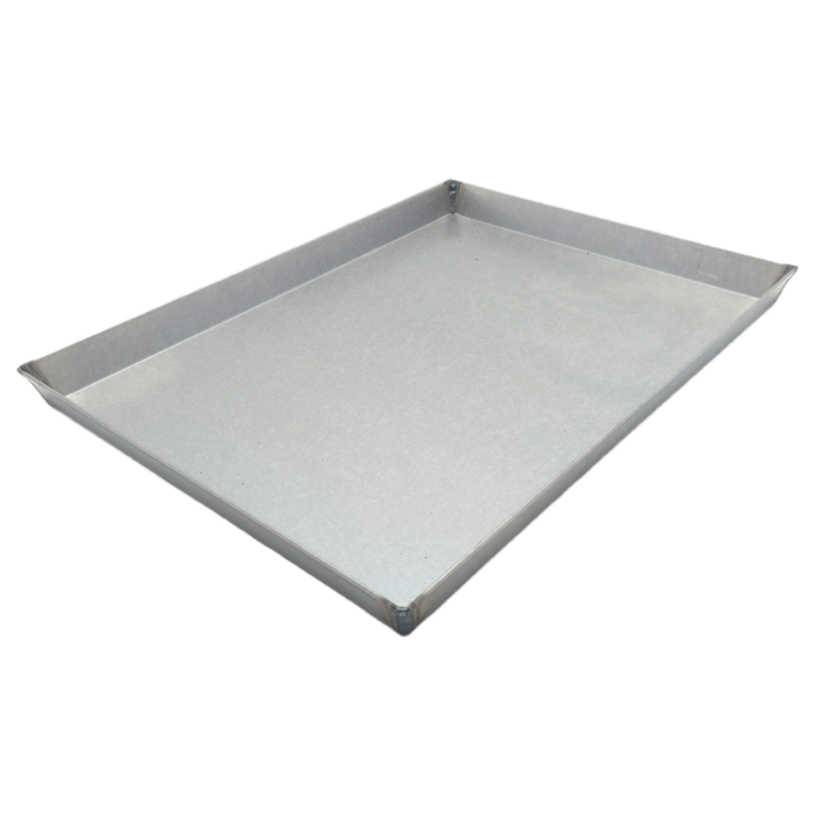 Teglia Lamiera Alluminio Bordi Dritti 60x40x2cm