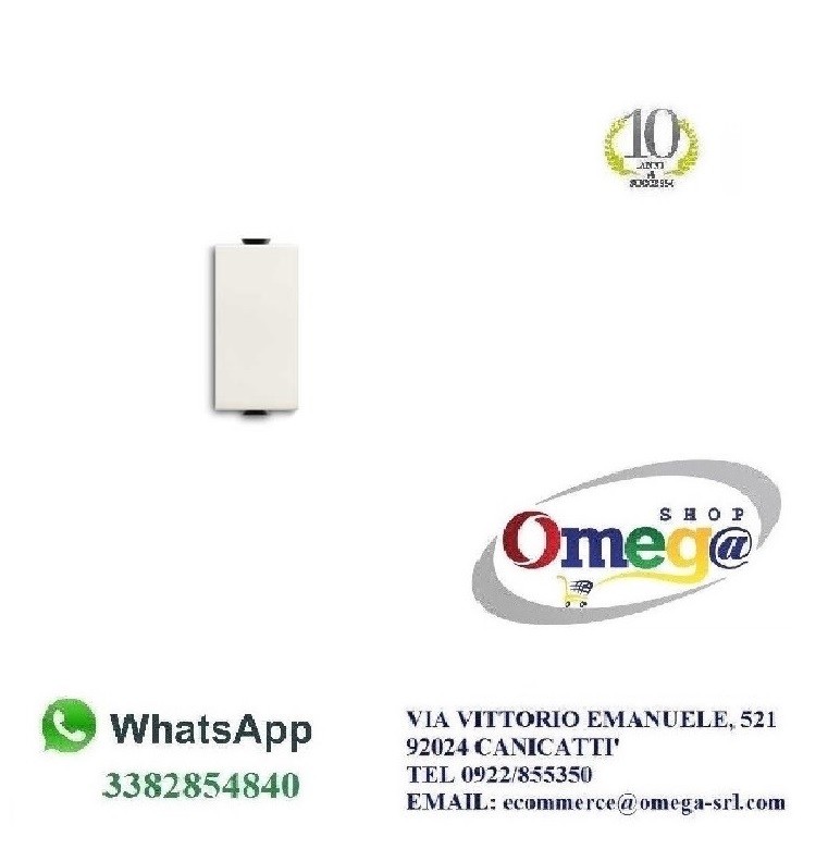 INTERRUTTORE UNIPOLARE CHIARA ABB 2CSK1001CH