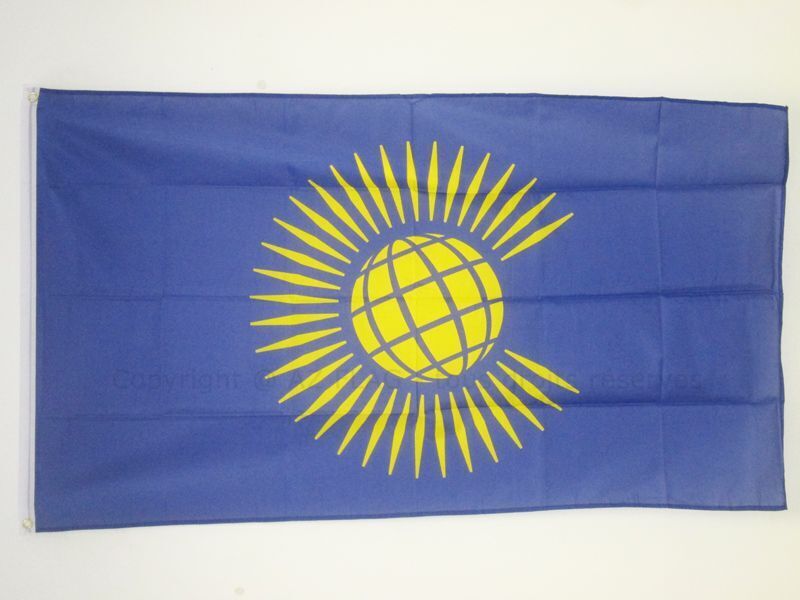BANDIERA COMMONWEALTH NUOVO 90x60cm - BANDIERA COMMONWEALTH DELLE NAZIONI 60 x 9