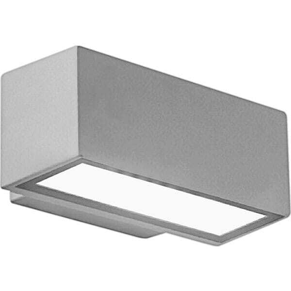 Lampada esterna da parete Palladio-Silver Grey