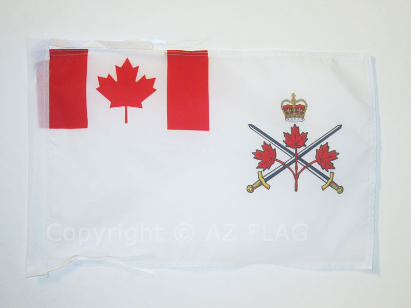 BANDIERA ESERCITO CANADESE DI CANADA 45x30cm - BANDIERINA CANADIAN ARMY 30 x 45