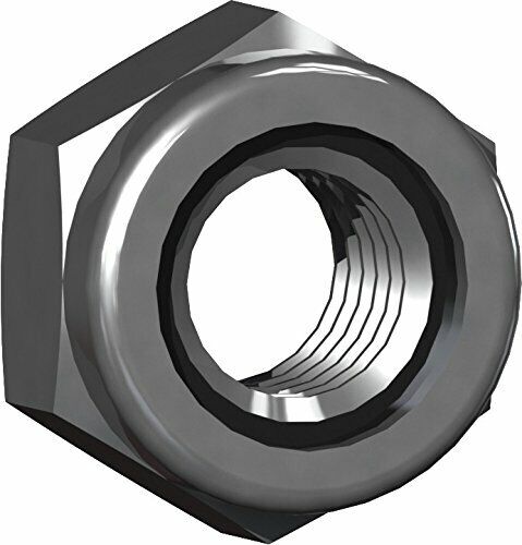 MM Spezial sicurezza Dadi, 100 pezzi, colore: Argento, mms737776 (z9G)