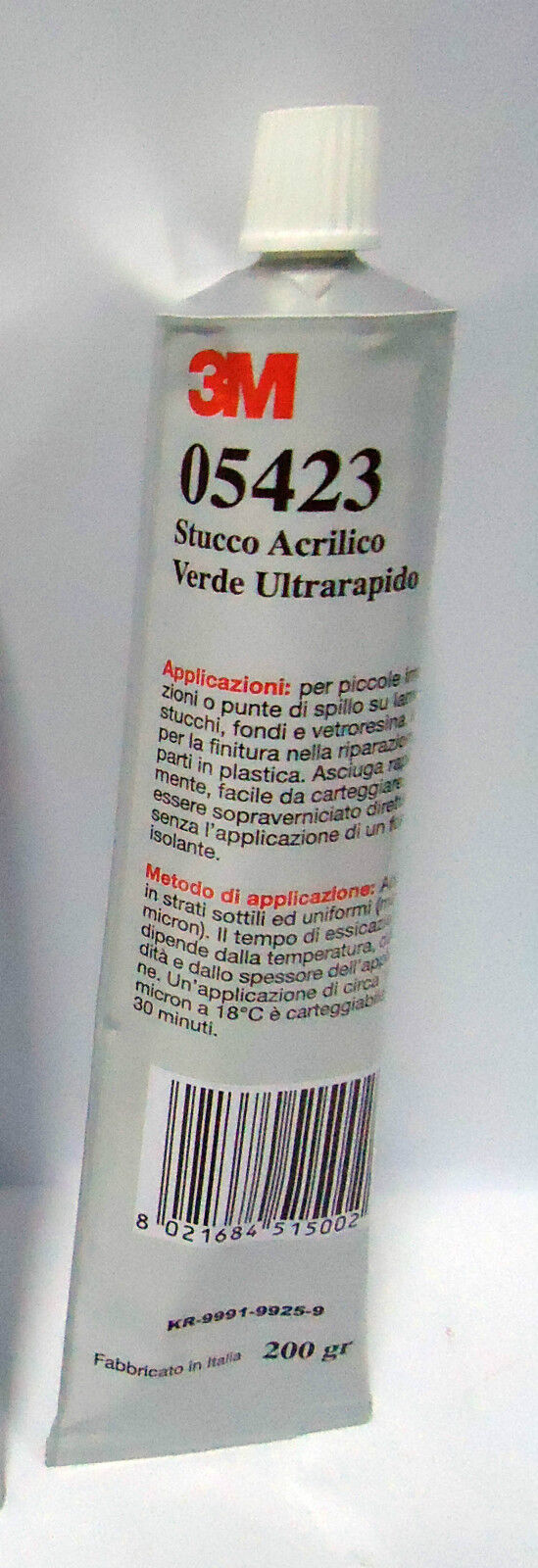 STUCCO ACRILICO RAPIDO MONOCOMPONENTE 3M 05423 CARROZZERIA FAI DA TE INCOLLA