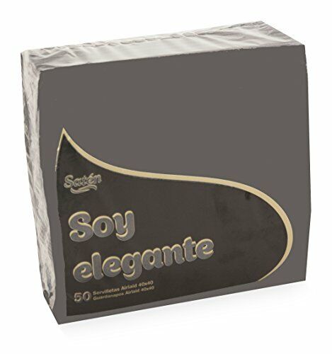 Saten ser41007372 Deluxe Soy Elegante, tovagliolo 40 x 40, airlaid, (Z4S)