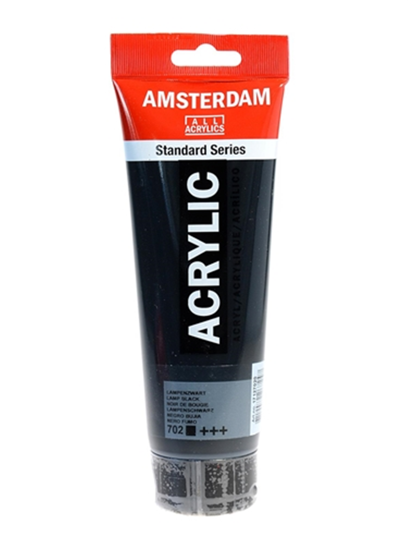 Acrilico  Standard 250 Ml. Nero | Amsterdam