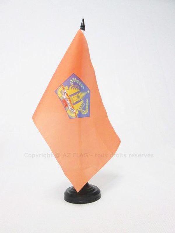 BANDIERA DA TAVOLO BALI 21x14cm - PICCOLA BANDIERINA DI BALI IN INDONESIA 14 x 2