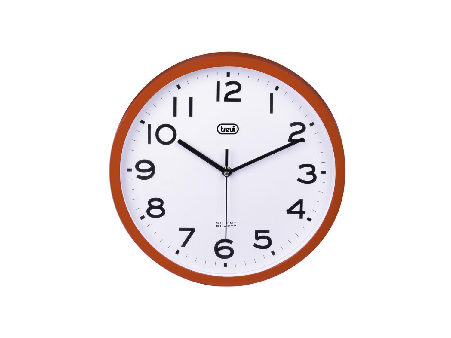 TREVI OM 3302 S Parete Quartz clock Rotondo Rosso, Bianco - 330202