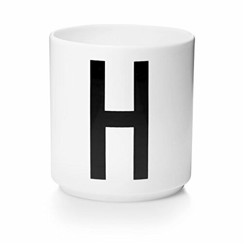 Mug H in porcellana. Design Arne Jacobsen. (R3g)
