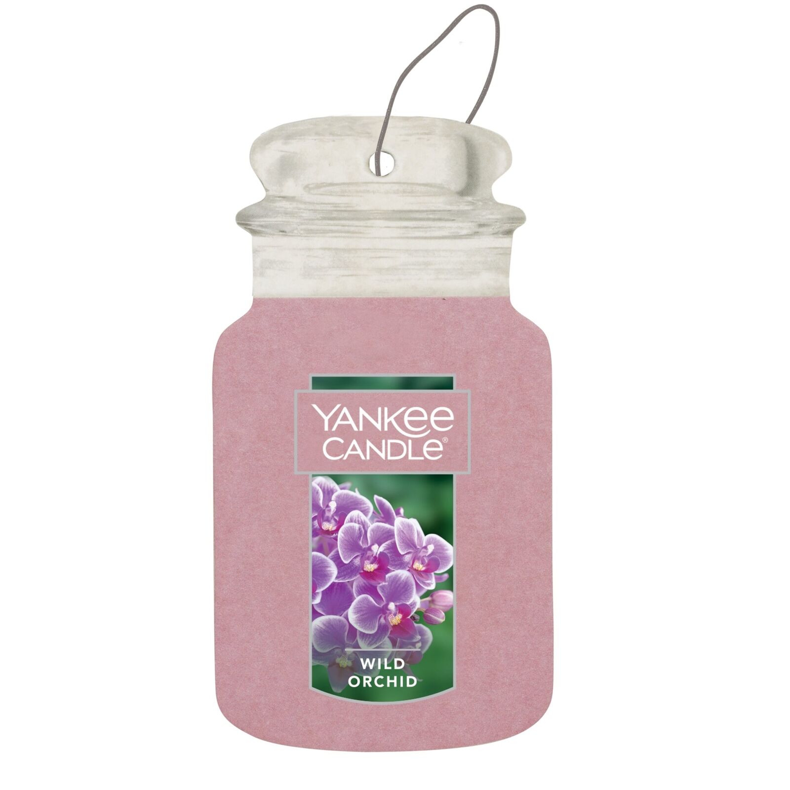 YANKEE CANDLE Car Jar Paper Wild Orchid