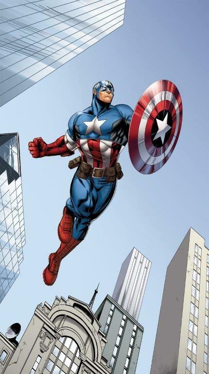 Tenda per PorteFinestre Capitan America140x245cm