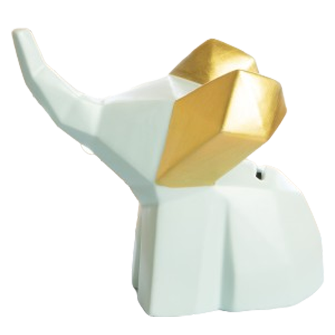 SALVADANAIO ELEFANTE AZZURRO 13x13x8,5 CLARALUNA 2024 BOMBONIERA IDEA REGALO BAT
