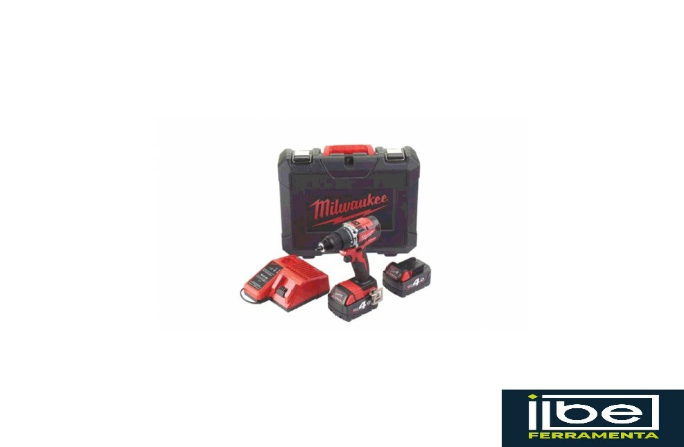 Trapano avvitatore compact brushless a batteria MILWAUKEE art. M18CBLDD-402C