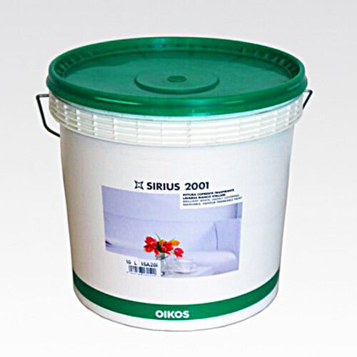 SIRIUS PITTURA MURALE TRASPIRANTE LAVABILE SUPERCOPRENTE X INTERNI 14 L OIKOS