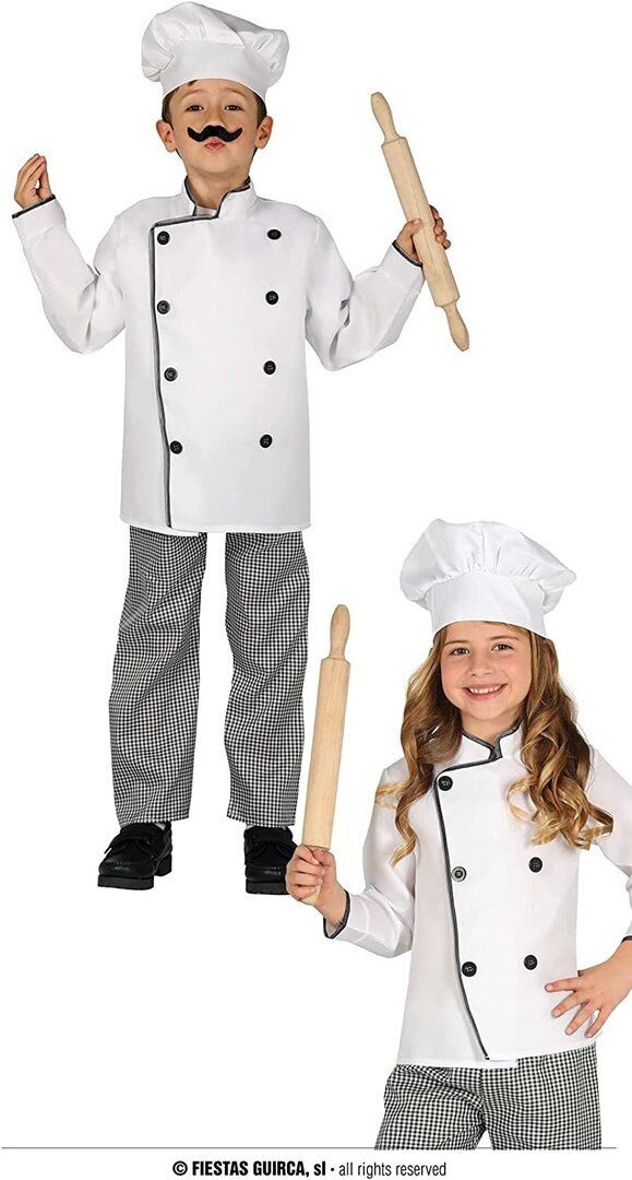 Costume Chef 7/9 anni