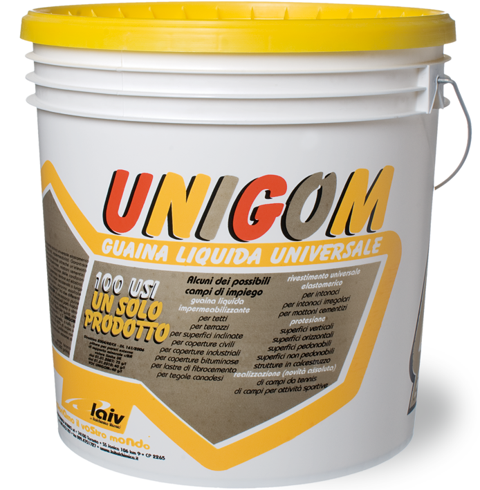 GUAINA LIQUIDA -  18kg - Grigio - IMPERMEABILIZZANTE PEDONABILE PER TERRAZZI - U