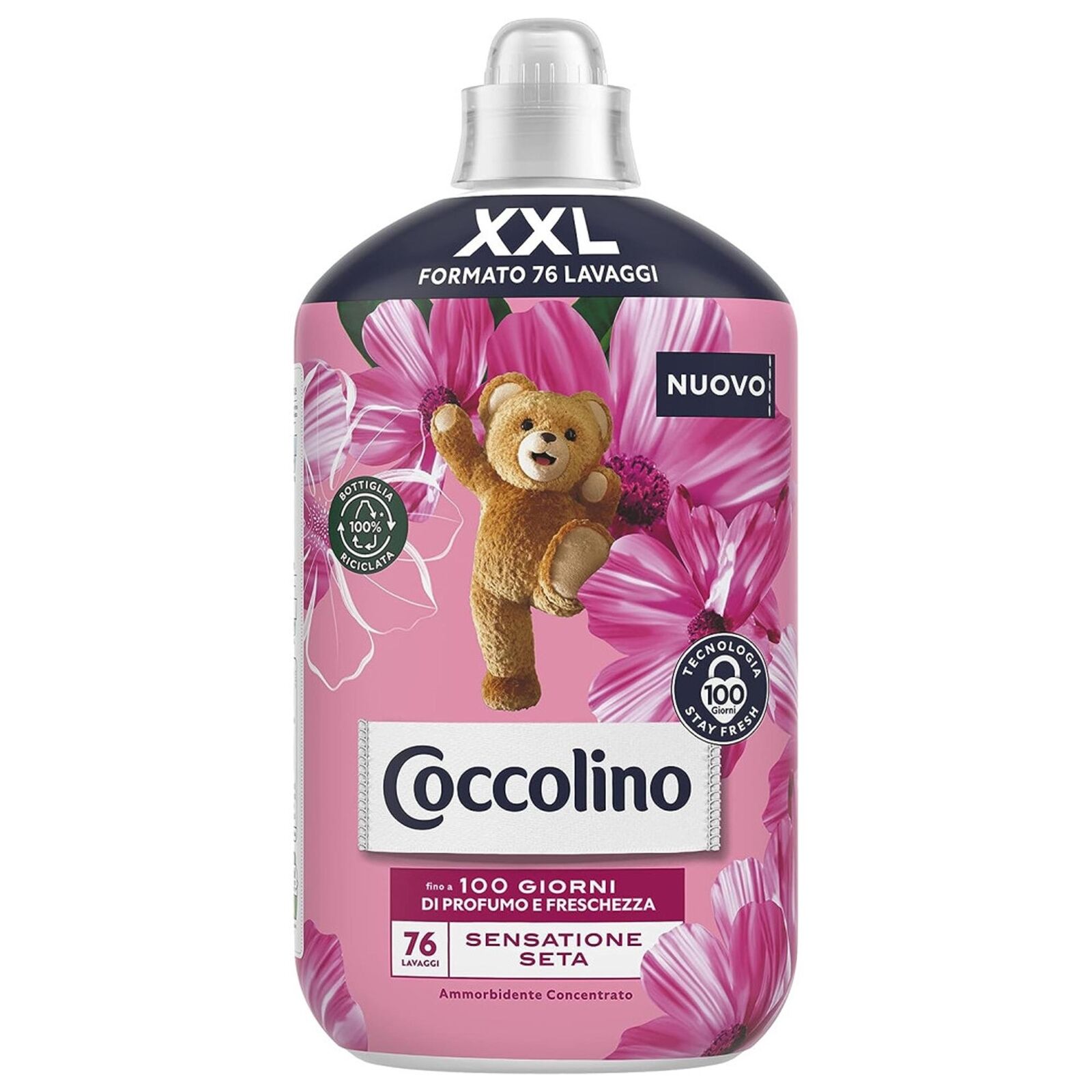 COCCOLINO AMMORBIDENTE CONCENTRATO PER BUCATO 1750ML FRAGRANZA SETA
