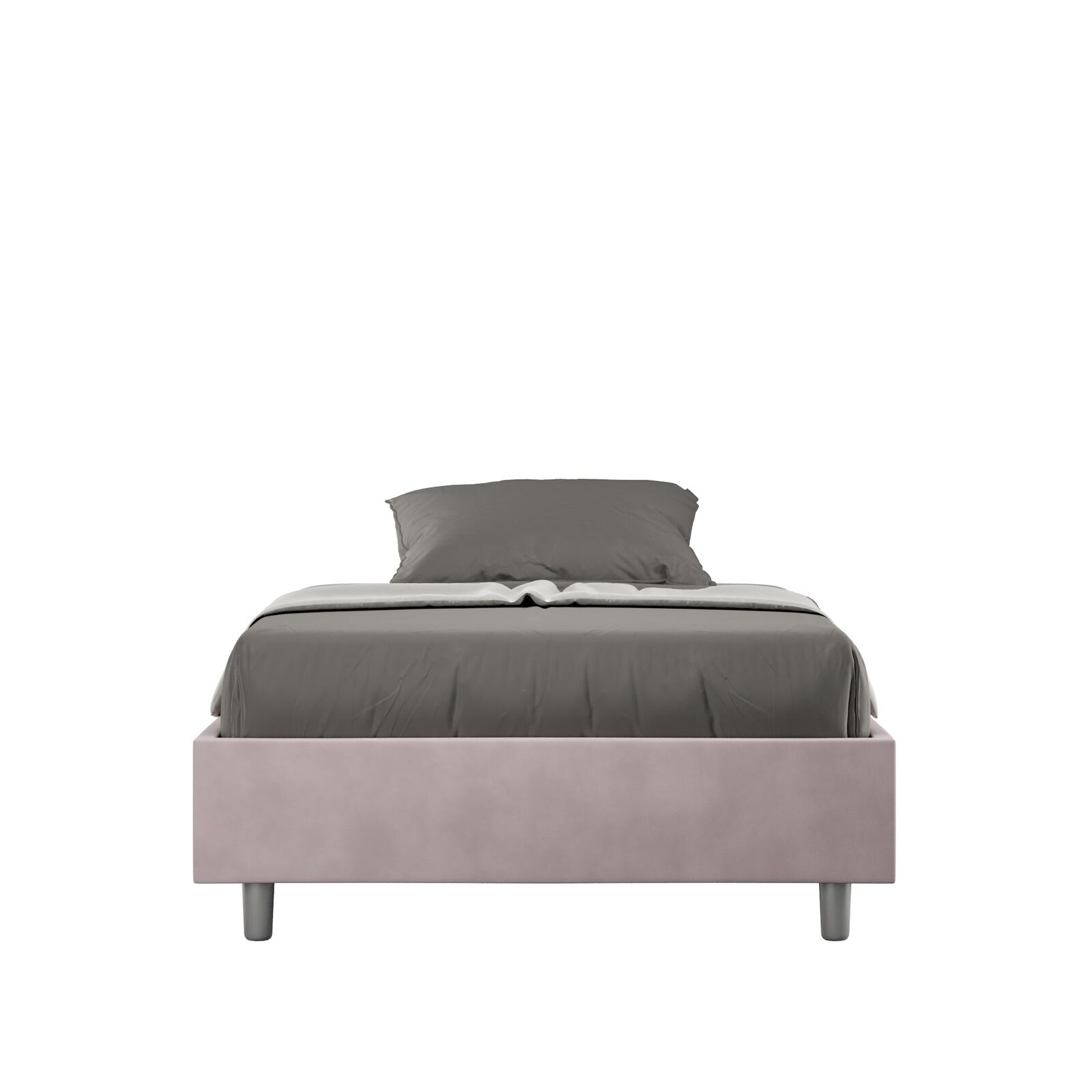 Letto Matrimoniale Francese Sommier 140x190 cm con Rete Azelia Glicine
