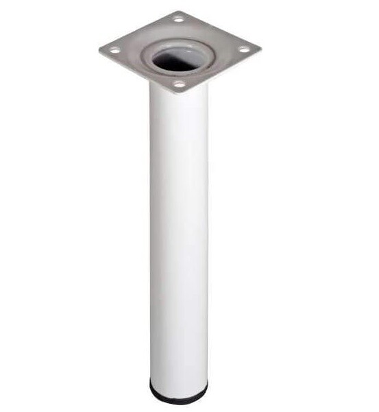 ELEMENT SYSTEM - PIEDE TONDO BIANCO H 750 DM.30MM