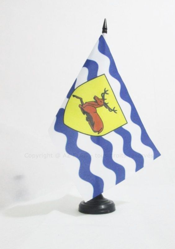 BANDIERA DA TAVOLO CONTEA DI HERTFORDSHIRE 21x14cm - PICCOLA BANDIERINA COUNTY O