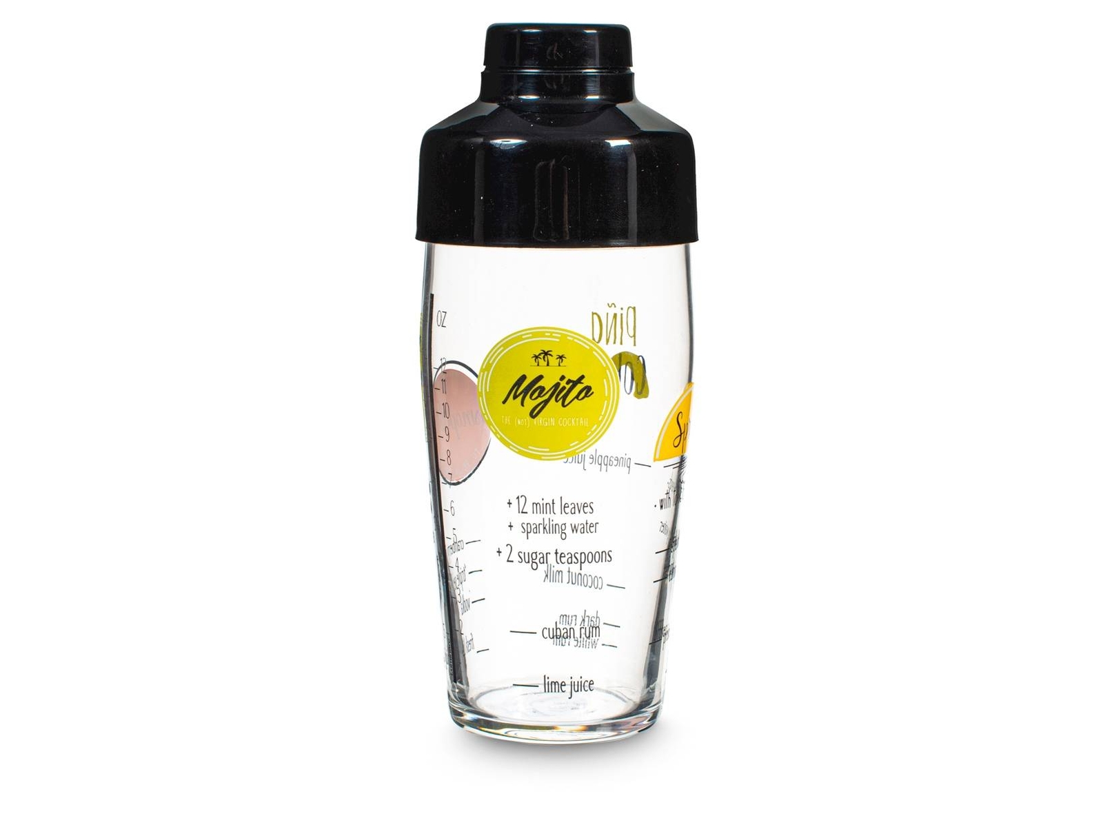 ARC Shaker Cocktail In Vetro Decorato Cl 58