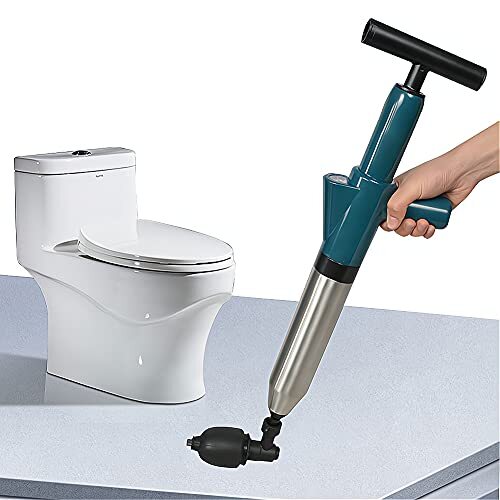 DUEBEL Air Drain Blaster Air Potente manuale di dragaggio pneumatico (J9x)