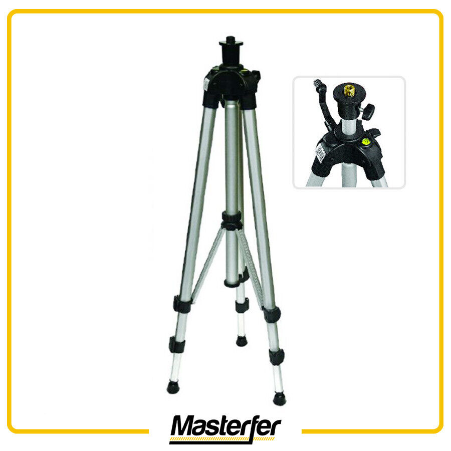 Metrica 60585 Treppiede alluminio per livelle laser 63 - 180 cm piedistallo