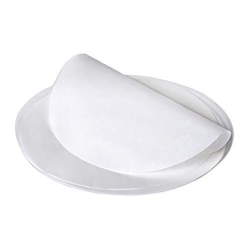 XHNFCU 150 fogli 15 cm di Carta Forno, Pergamena Rotonda Carta, (Q6p)