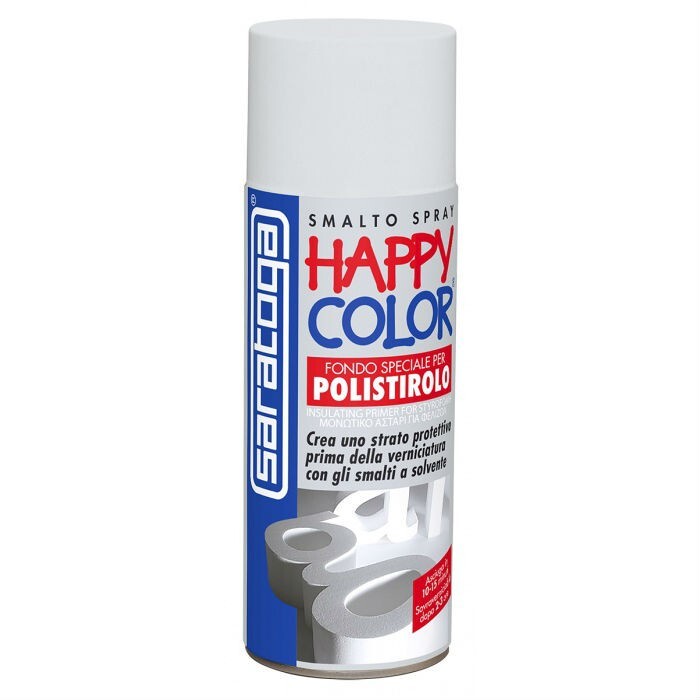 Bomboletta happy color spray 400ml primer fondo speciale per polistirolo