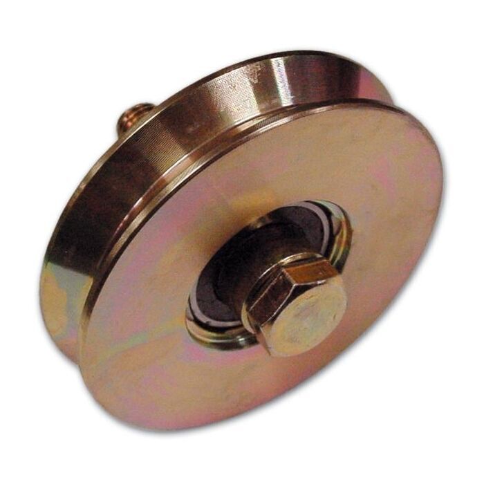 Ruota Gola a V ad 1 Cuscinetto per Cancelli Ø 80 mm Spessore 20 mm Fc 300 1 PZ