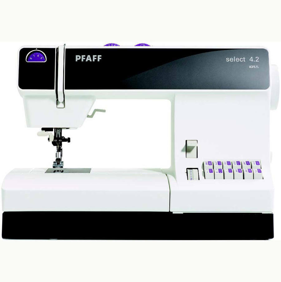 Macchina da Cucire Pfaff Select 4.2 Infila-ago e sistema IDT Doppio Trasporto