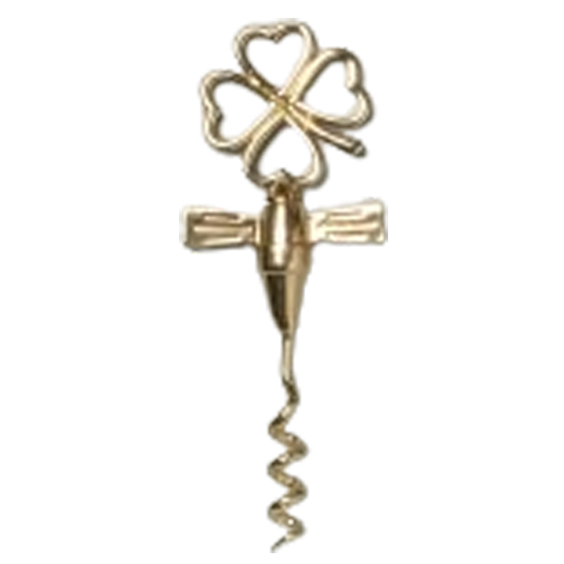 CAVATAPPI GOLD QUADRIFOGLIO IN METALLO 12x4 CLARALUNA 2024 BOMBONIERA CON SCATOL